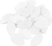 OSOLADY Eyelash Extension Supplies 50pcs Lash Practice Sponge Map for Training Eye Shape Lash Extension Exercises