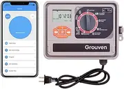 Grouven Garden Smart 11-Zone WiFi Sprinkler Controller Watering Timer Irrigation System Outdoor/Indoor