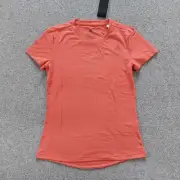 Adidas Freelift T Shirt Womens Small 8 10 Red Climalite Breathable Casual