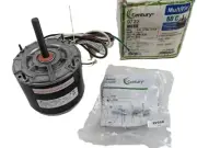 Century 9722 Multi-HP Condenser Fan Motor 1/8 1/10 1/12HP 1075RPM 208-230Vac .9A