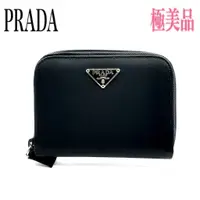 在飛比找蝦皮購物優惠-PRADA 錢包 Tessuto Mini 黑色 日本直送 