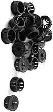 20 (transmission) Pcs 22mm Insulation Black Plastic Cable Pipe Snap (90ry347qf164) Bushing Harness
