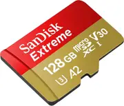 SANDISK SDSQXA1-128G-GN6MN MicroXD Extreme A2 V30 UHS-I/U3 160R/90W NO SD ADAPTER