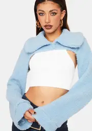 Powder So Headstrong Micro Crop Jacket