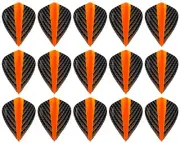 5 Sets Harrows Quantum Kite Dart Flights – Ships w/ Tracking - Orange