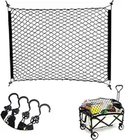 Outdoor cart Camping car net Pocket Small cart Screen Garden Fixed mesh Bag Storage net Luggage net Elastic mesh Cover
