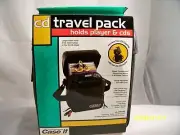 CD Player Travel Pack Organizer Storage 2pc Lot