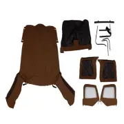 Rampage 68517 Set of Spice Denim Soft Top Frame Hardware for 97-06 Wrangler TJ