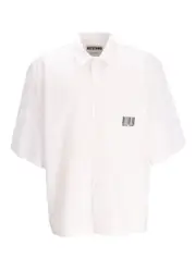 Barcode poplin shirt CM43,CM41 White