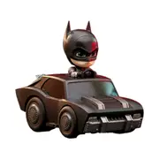The Batman Batman & Batmobile Cosbaby Plastic Mini Figure Set 12.5cm