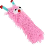 Abaodam Soft Plush Catnip Caterpillar for Cats Engaging Design with Natural Catnip Cute Cat Plush Pillow for Kittens Promotes Exercise Playful Behavior for Chewing and Cuddling