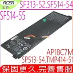 ACER AP18C7M AP18C7K 原裝電池 SWIFT 3 SF313-52T SF313-52G SF313-53 SF314-51 SF314-59 N19W3 SWIFT 5 SF514-54GT SF514-54T SF514-55T BOOK RS AP714-51T AP714-51GT SPIN 5 SP513-54N CP514-1H CP514-WH TRAVELMATE 414-51 TMP414-51 4ICP5/57/79 KT0047008