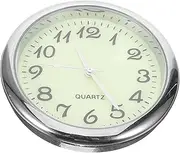 Gatuida Car Clock Mini Round Clock Clocks Automotive Clock Tiny Clock Car Dash Clock Car Mini Clock Small Digital Battery Operated Dashboard Clock Pendulum Clock Small Retro Metal