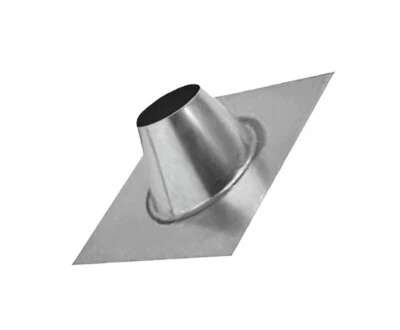 Metal-Fab 4MF 4" B-Vent Roof Flashing Standard Pitch 2/12 to 5/12 HVAC Gas Vent