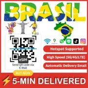 [eSIM] Brazil eSIM e-SIM card Travel Sim card Tarjeta eSIM Dato Data only A+