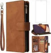 Compatible with Samsung Galaxy S20 Ultra Glaxay S20ultra 5G Wallet Case Tempered