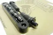 TonePros Metric Tune-O-Matic Bridge w/ Roller Saddles TPFR-B BLACK!