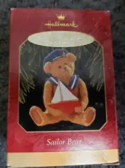 Hallmark Keepsake Ornament Sailor Bear 1997 Christmas