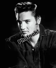 Elvis Presley Handsome Star In The Studio Celebrity REPRINT RP #8455