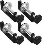 FONDOTIN 4pcs Woodworking Fixtures Wood Clamps Nonslip Base Furniture Clips for Patio Sofa Sectional Outdoor Use