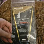 Addi Turbo Lace Circular Knitting Needles Size 10.75, 24"