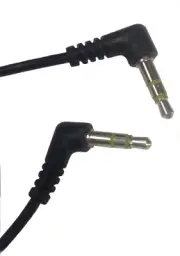 3.5mm Right Angle Auxiliary Audio Cable Aux Cord for iPhones, Smartphones, Radio