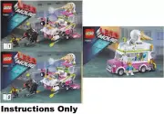 NEW INSTRUCTIONS ONLY LEGO ICE CREAM MACHINE 70804 book 1+2+3 manual from set