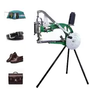 Hand Cobbler Shoe Repair Machine Dual Cotton Nylon Line Sewing Machine Manual...