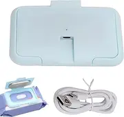 Wipes Heater Warmer,USB Thermostatic Wet Wipes Warmer | Wipes Dispenser Warmer with USB Interface for Car, Home, Travel, Picnic, and Camping