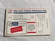 AMC NOS 68 Owner Book Ambassador AMX Javelin Rebel Rambler Wisconsin