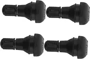 4pcs Tire Valve Stems Replacement Tool for Tubeless Tires Sturdy Rubber Snap-in Valves for Rim Holes Airtight Seal
