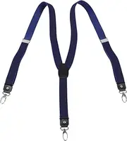 [GALPADA] Hook Suspenders for Men Adjustable Back Design with Sturdy Clips for Comfort and Durability for Dress Pants and Jeans Heavy Duty Support