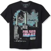Pink Floyd Men;s Animals Blacklight Short Sleeve T Shirt Exquisite Workmanship XL