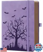 ZXHQ 256 Pages Journal Notebook for Writing, Hardcover(21 cm x 15.5 cm) Leath