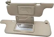 AH47 2PCS Car Sun Visor Fit for Toyota Corolla 2001-2004 2005-2007 Makeup Mirror Sun Shielding Board Inner Front Windscreen Sunvisor