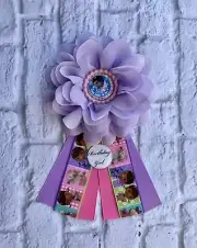 Doc Mcstuffin Birthday Corsage, Birthday Badge, Doc Mcstuffin Birthday Pin