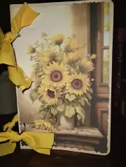 Sunflower Junk Journal USA Seller Gift