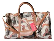 Signare Tapestry Dachsund Dog Overnight - Travel Bag w Shoulder strap