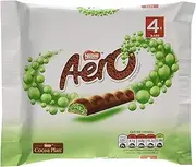 Aero Mint Chocolate Bubbly Bar 4 x 27g Pack - 3.8oz (British Chocolate)