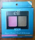 4 PACK!!! ELF Aqua Infused Blush & Bronzer Bronzed Violet FULL SIZE!!