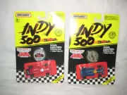 MIP Matchbox Indy 500 Lot w Red Target Scotch & Blue Buick Panasonic Race Cars