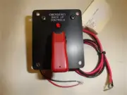 EMERGENCY 10/15 AMP BACK UP SWITCH PANEL 3" X 2 1/2" MARINE BOAT