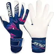 Reuch Attract Rig Lip Soccer Keeper Gloves Keite 25SP [5560545-4310] [4310] Blue/Pink 10 5560545