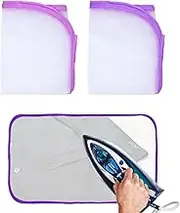 Protective Ironing Pressing Pad,2PCS Ironing Scorch Mesh Cloth Protective