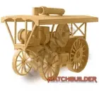 Hobby's Matchbuilder c.1910 Steam Traction Engine Matchstick Model Kit -T48 Post
