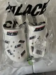 Palace Skateboards Crocs Classic Clog White Size 8