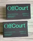 2x OffCourt Exfoliating Body Soap Med Grit 5oz EA Coconut Water & Sandalwood NEW