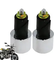 Motorcycle Grip Plug - Motorbike Grip Plugs, Portable Handlebar End Plugs | Anti-Vibration Motorcycle Dampening Handlebar Ends, High-Performance Handlebar Ends for 7/8inch Handlebar