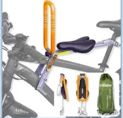 URRIDER CHILD BICYCLE SEAT ATTACHMENT ADJUSTABLE PORTABLE FOLDABLE BKS-017A
