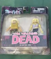 The Walking Dead Minimates Series 1 Winter Coat Dale And Female Zombie